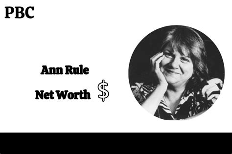 ann rule net worth